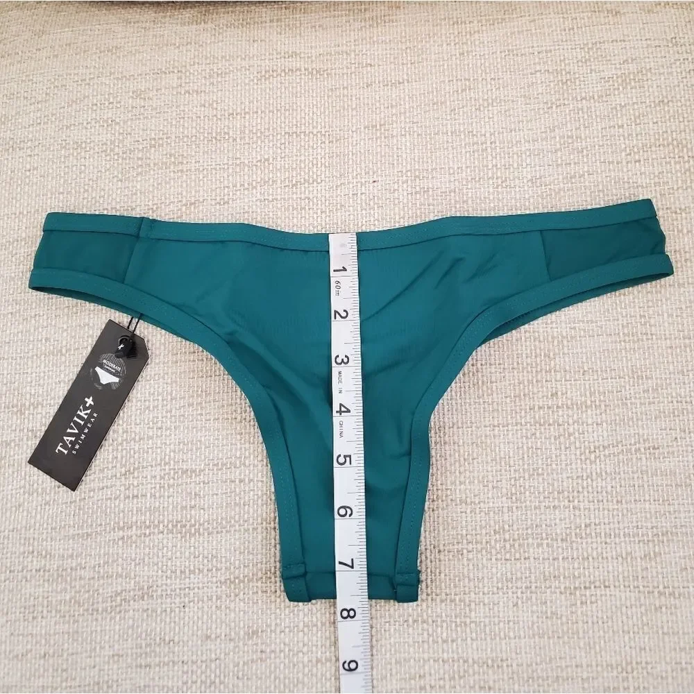 TAVIK JAYDEN BIKINI BOTTOM - STORM GREEN